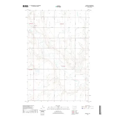 2018 Map of Kloten SE, 2018 Print