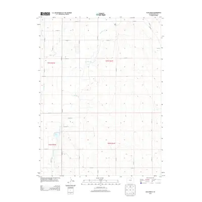 2013 Map of Klug Ranch, 2013 Print