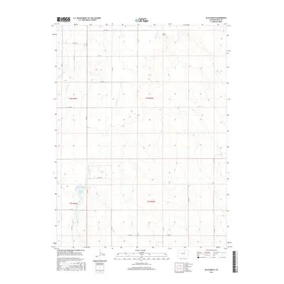 2016 Map of Klug Ranch, 2016 Print