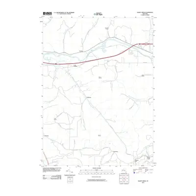 2010 Map of Knapp Creek, 2010 Print