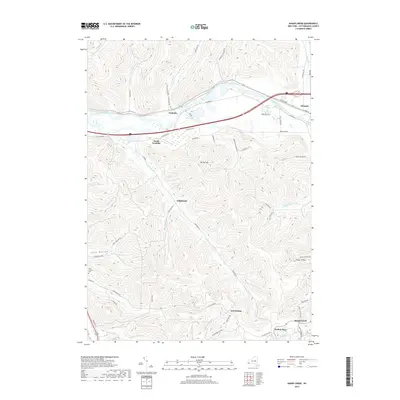 2019 Map of Knapp Creek, 2019 Print