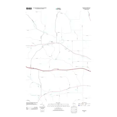 2013 Map of Knapp, 2013 Print