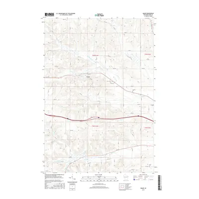 2015 Map of Knapp, 2015 Print