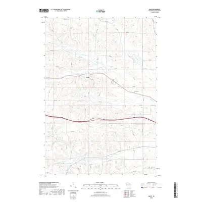 2018 Map of Knapp, 2018 Print