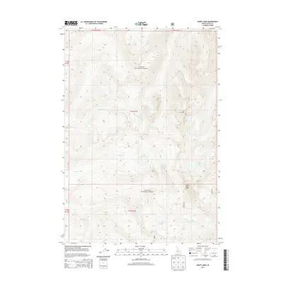 2013 Map of Knapp Lakes, 2013 Print