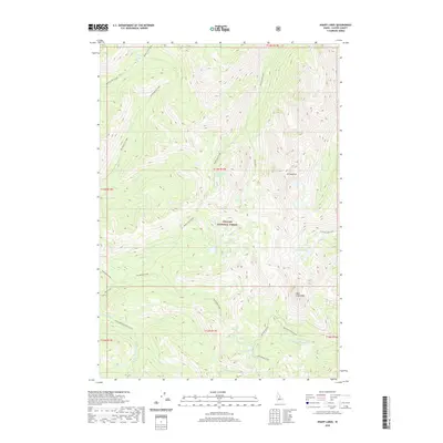 2020 Map of Knapp Lakes, 2020 Print