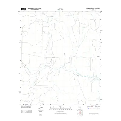 2012 Map of Knickerbocker NW, 2012 Print