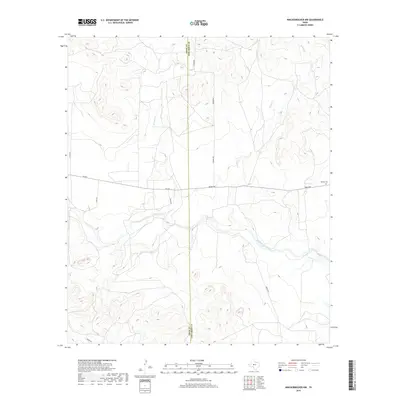 2019 Map of Knickerbocker NW, 2019 Print