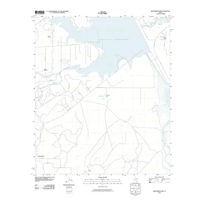 2010 Map of Knickerbocker, 2010 Print