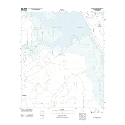 2012 Map of Knickerbocker, 2012 Print