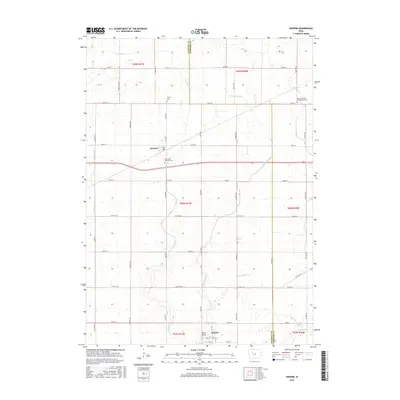 2015 Map of Knierim, 2015 Print