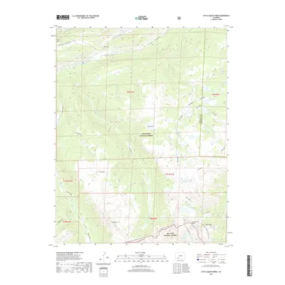 2019 Map of Knife Edge, 2019 Print