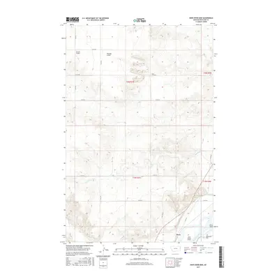 2017 Map of Knife River Mine, 2017 Print
