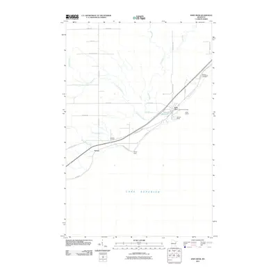 2010 Map of Knife River, 2010 Print