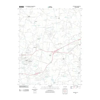 2010 Map of Knightdale, 2010 Print