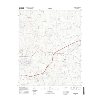 2016 Map of Knightdale, 2016 Print