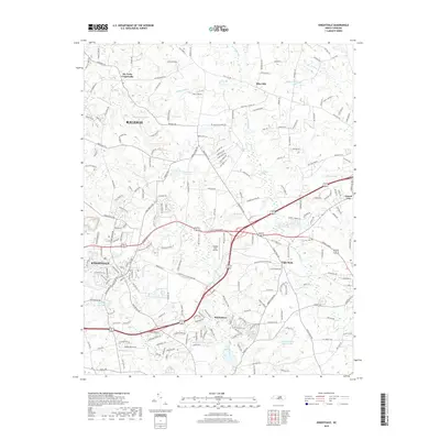2019 Map of Knightdale, 2019 Print