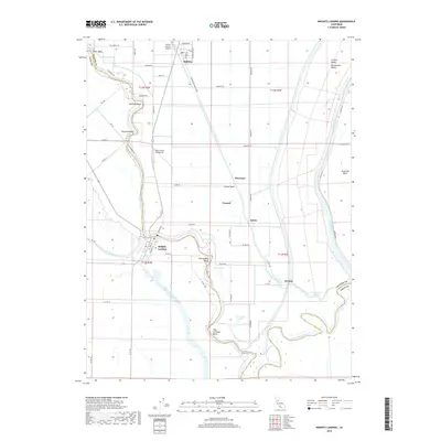 2018 Map of Knights Landing, 2018 Print