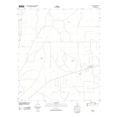 2010 Map of Knippa, 2010 Print