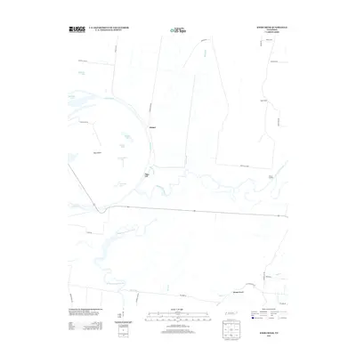 2013 Map of Knob Creek, 2013 Print