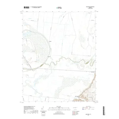 2019 Map of Knob Creek, 2019 Print