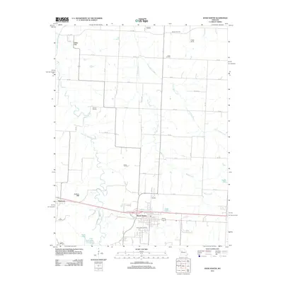 2011 Map of Knob Noster, 2011 Print