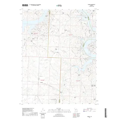 2017 Map of Knobby, 2017 Print