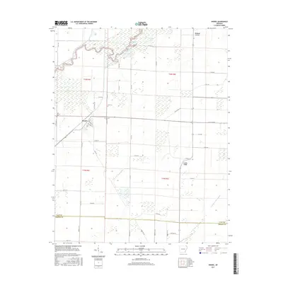 2017 Map of Knobel, 2017 Print
