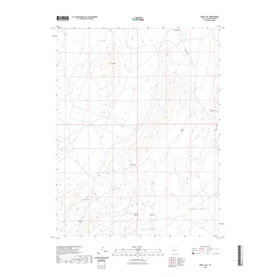 2023 Map of Knoll Hill, 2023 Print