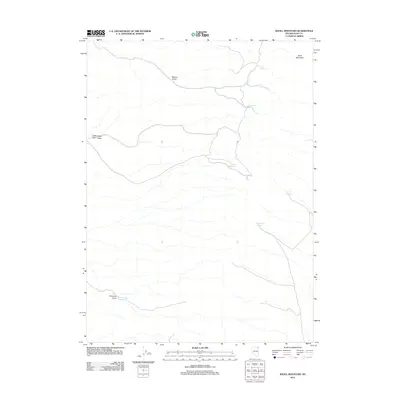 2012 Map of Knoll Mountain, 2012 Print