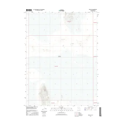 2017 Map of Knolls SE, 2017 Print