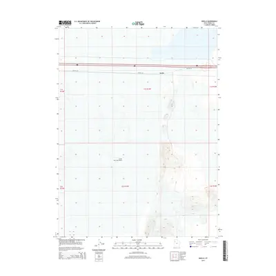 2014 Map of Knolls, 2014 Print