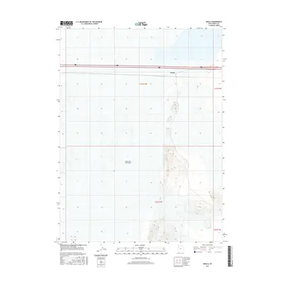 2017 Map of Knolls, 2017 Print