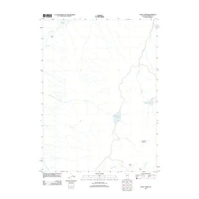 2011 Map of Knott Creek, 2011 Print