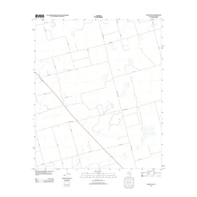 2012 Map of Knott NE, 2012 Print