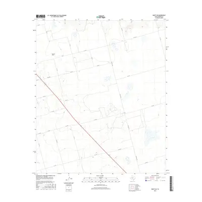 2016 Map of Knott NE, 2016 Print