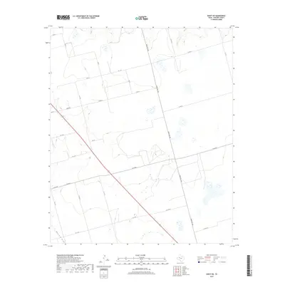 2019 Map of Knott NE, 2019 Print