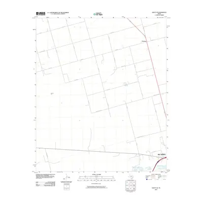 2010 Map of Knott SE, 2010 Print