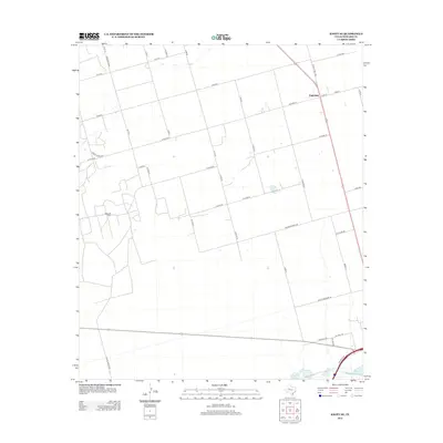 2012 Map of Knott SE, 2012 Print