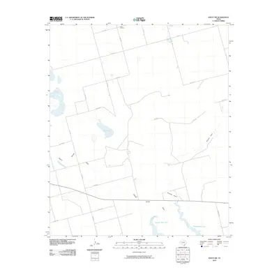 2010 Map of Knott SW, 2010 Print