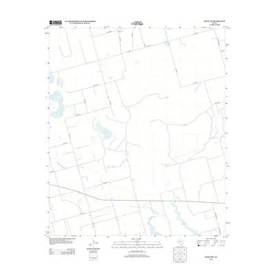 2012 Map of Knott SW, 2012 Print