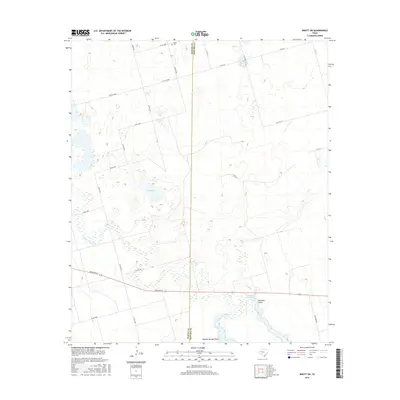 2016 Map of Knott SW, 2016 Print