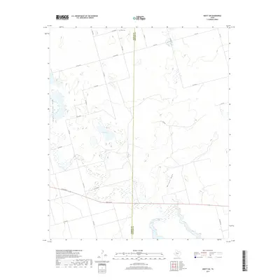 2019 Map of Knott SW, 2019 Print