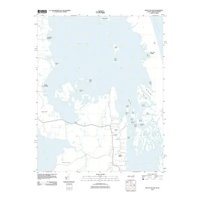 2010 Map of Knotts Island, 2010 Print