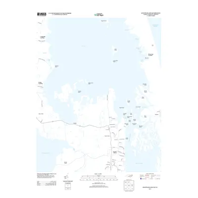 2013 Map of Knotts Island, 2013 Print
