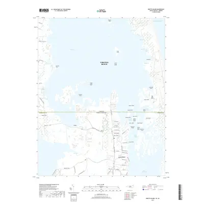 2019 Map of Knotts Island, 2019 Print