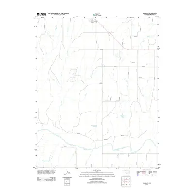 2012 Map of Knowles, 2012 Print