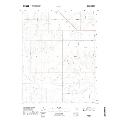2018 Map of Knowles, 2018 Print