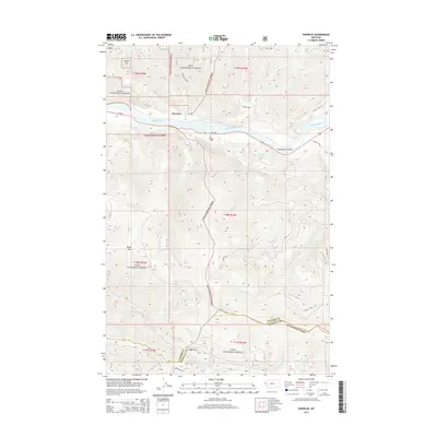 2014 Map of Knowles, 2014 Print