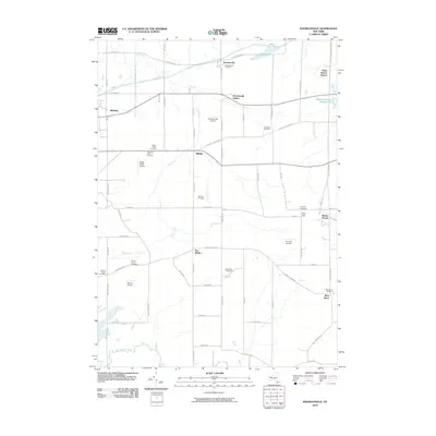 2010 Map of Knowlesville, 2010 Print